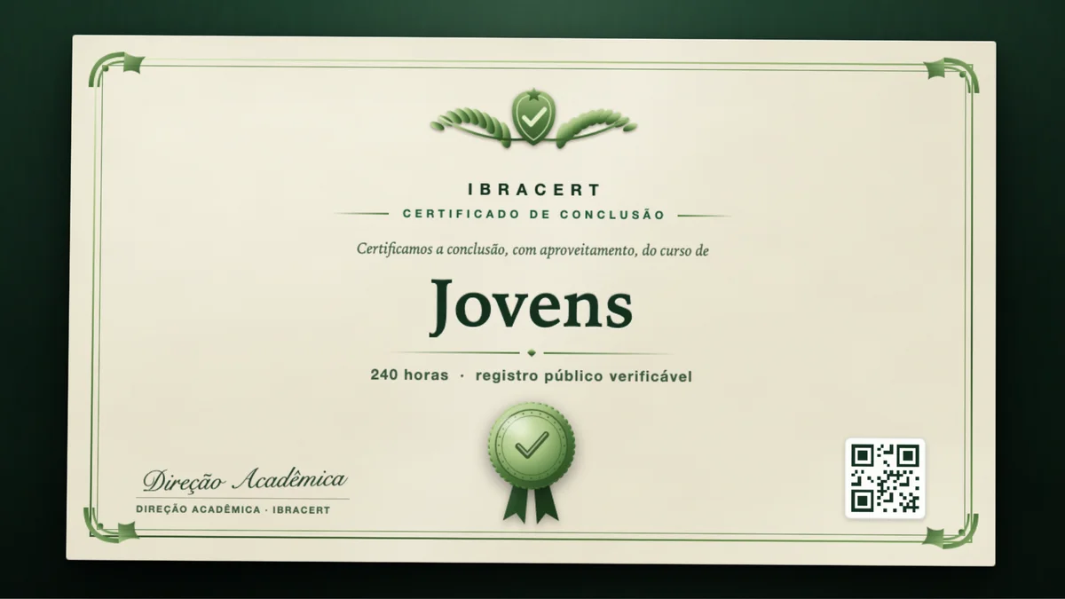 Capa do curso Jovens