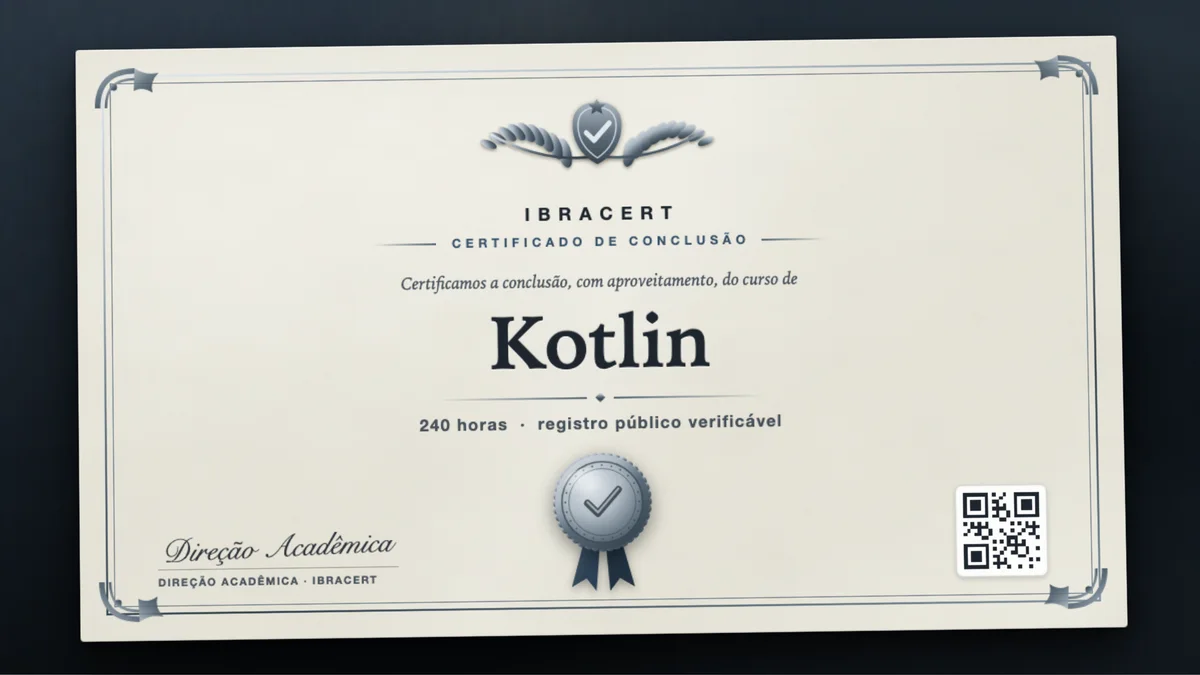 Capa do curso Kotlin