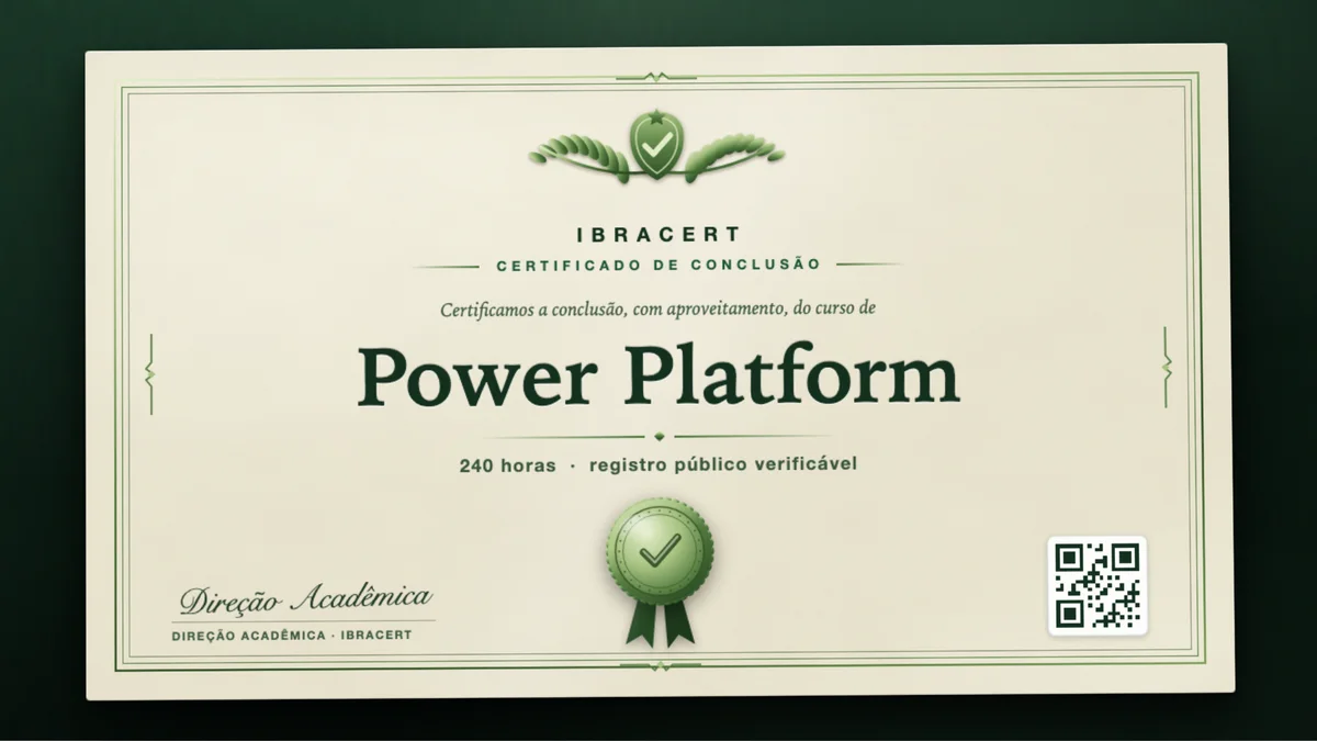 Capa do curso Power Platform