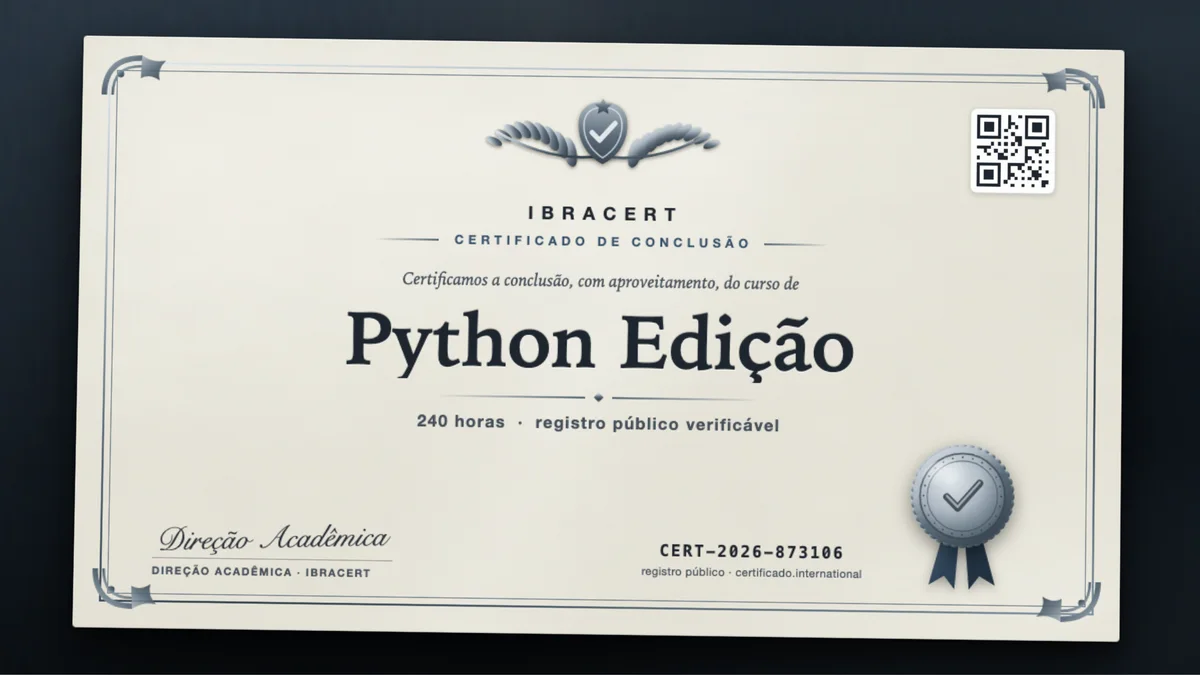 Capa do curso Python Edição
