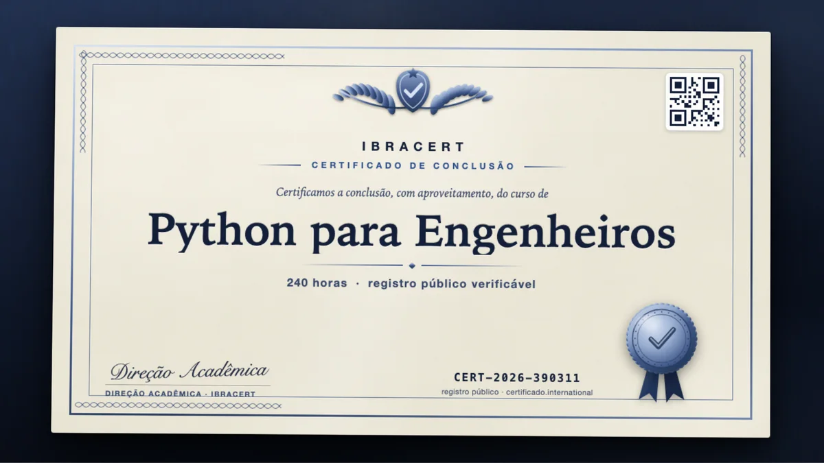 Capa do curso Python para Engenheiros