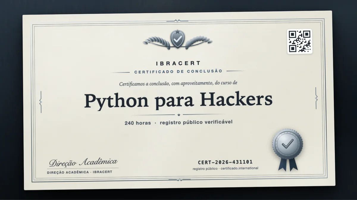 Capa do curso Python para Hackers