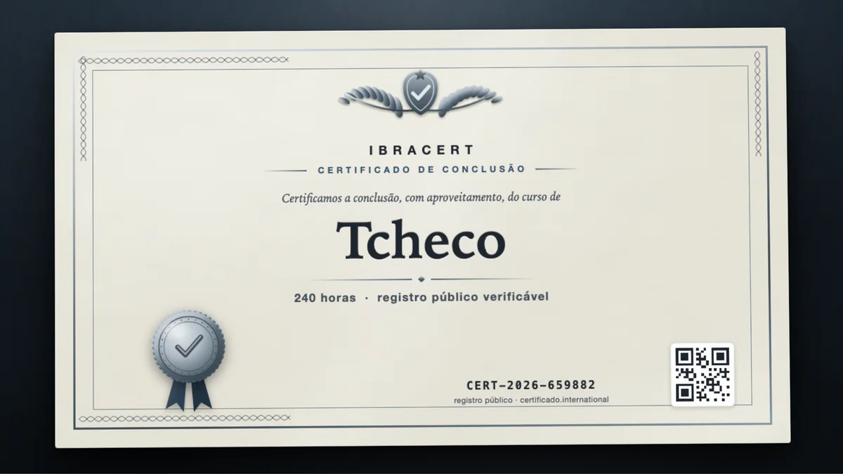 Capa do curso Tcheco
