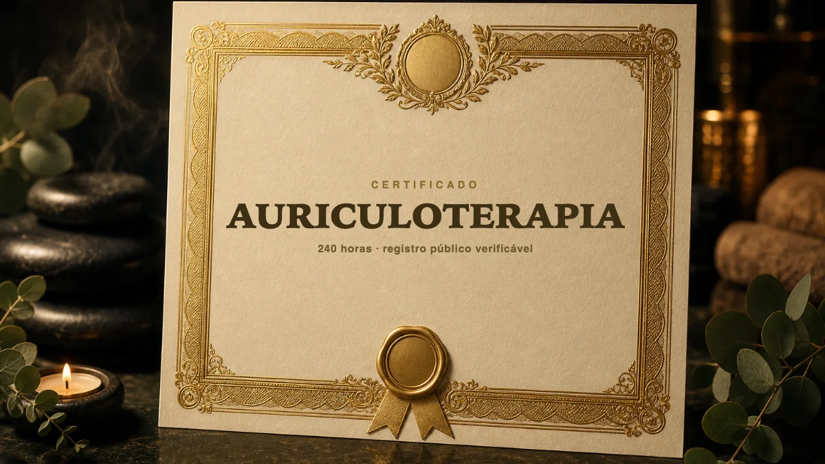 Capa do curso Auriculoterapia