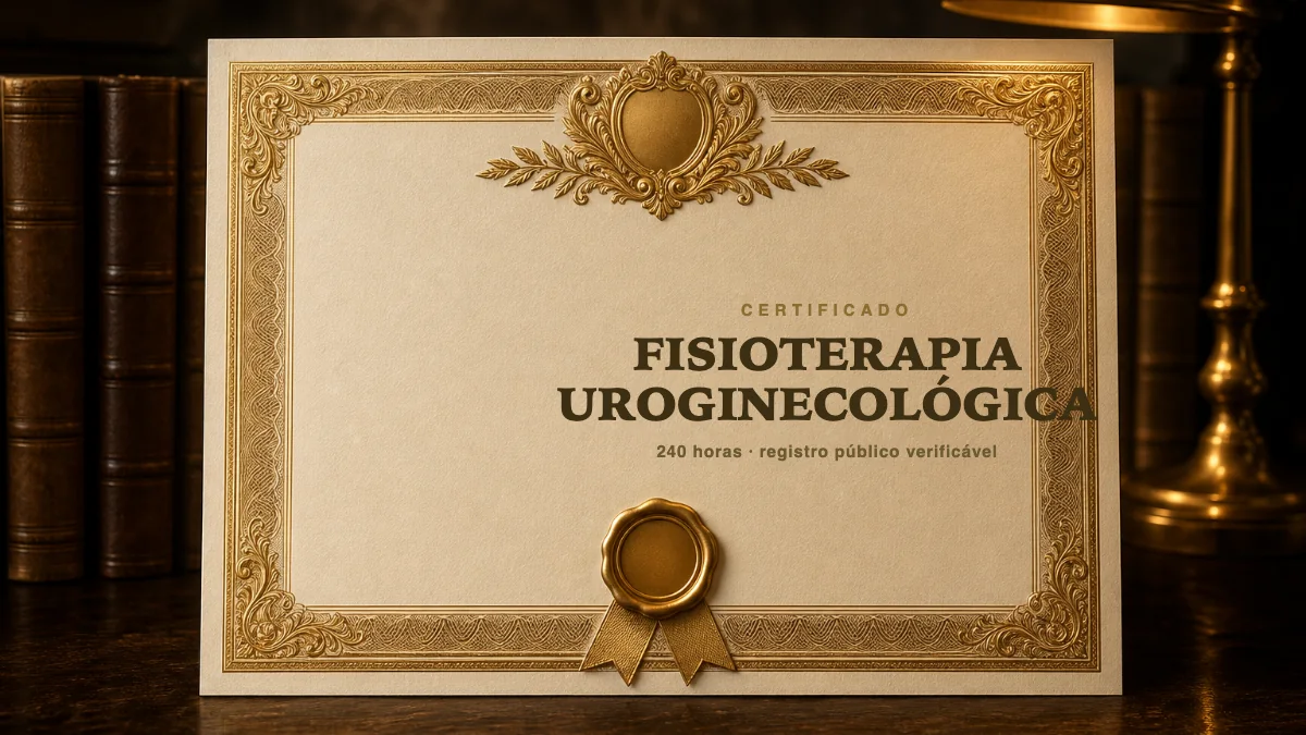 Capa do curso Curso Online de Fisioterapia Uroginecológica