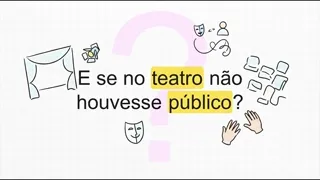 Prévia animada da videoaula "Da brincadeira à experiência teatral organizada" do curso de Teatro Infantil