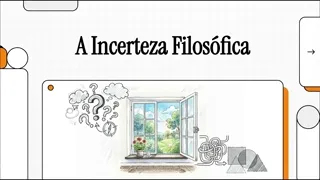 Prévia animada da videoaula "Quando uma pergunta se torna filosófica?" do curso de Filosofia