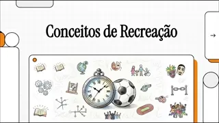 Prévia animada da videoaula "Videoaula 1" do curso de Recreação