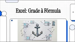 Prévia animada da videoaula "Excel da grade a fórmula copiavel" do curso de Excel