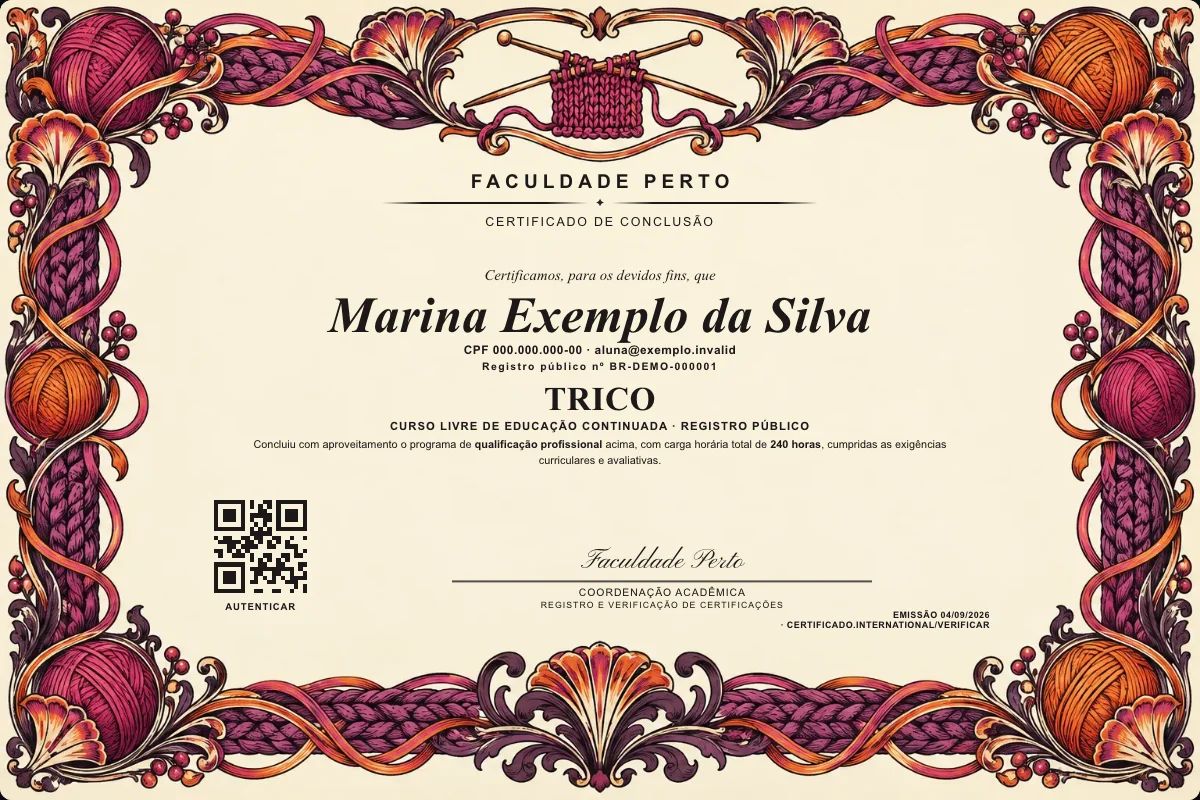 Certificado de Trico