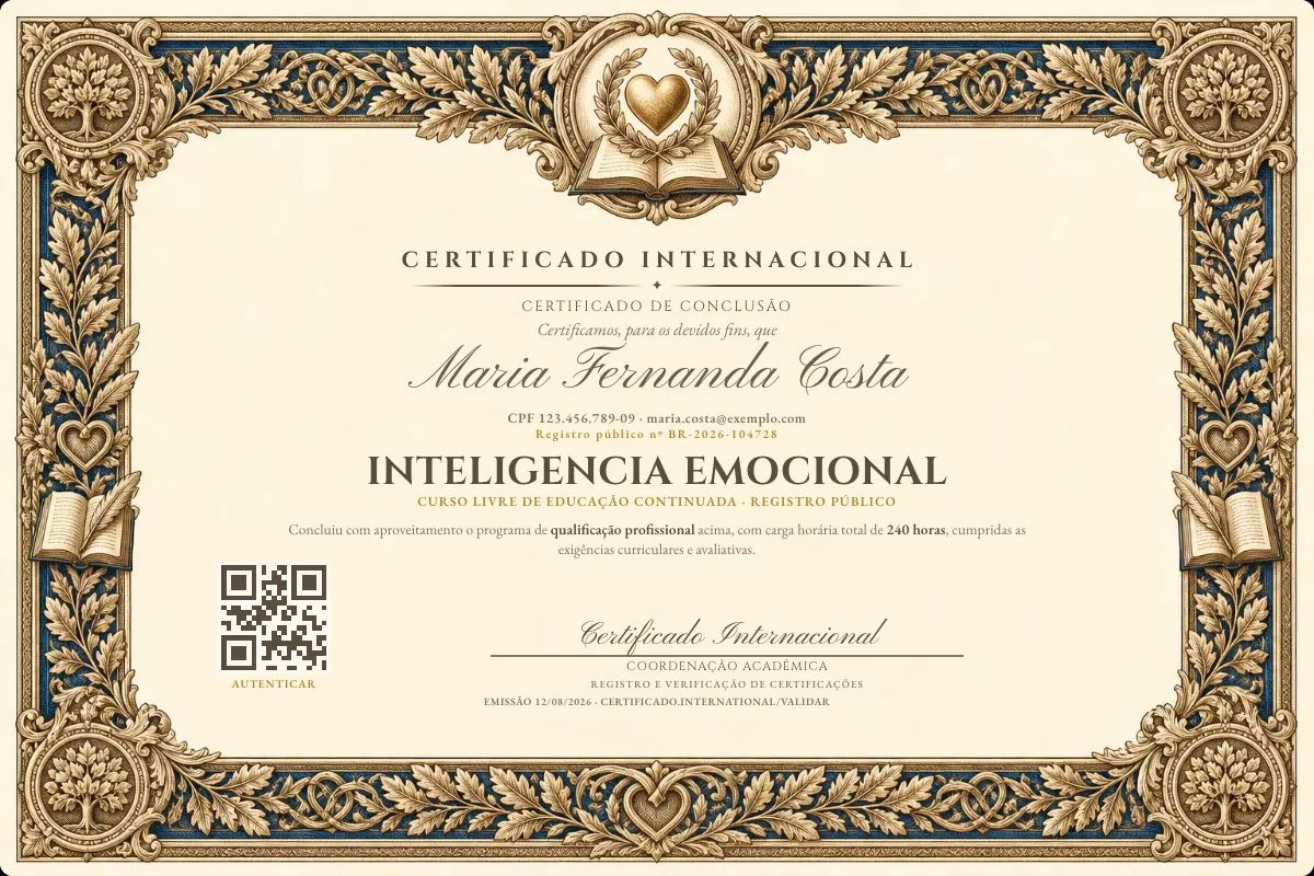 Certificado de Inteligencia Emocional