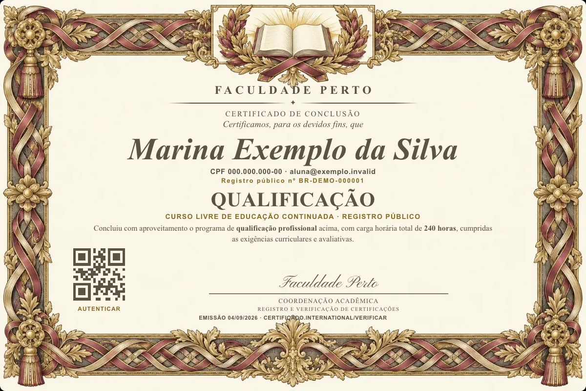 Certificado de Qualificação