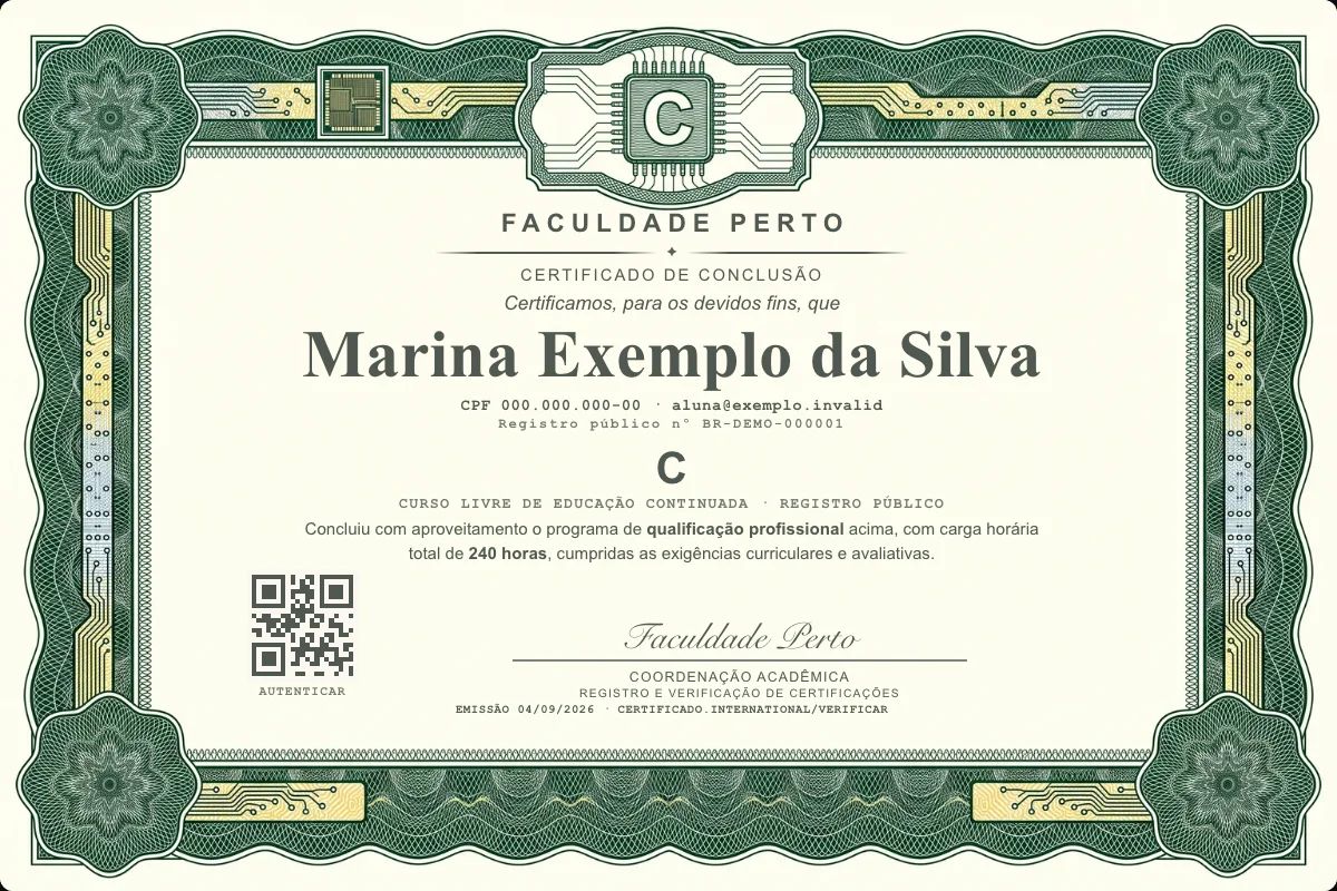 Certificado de C