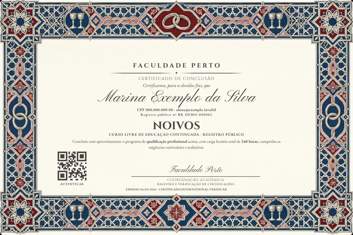 Certificado de Noivos