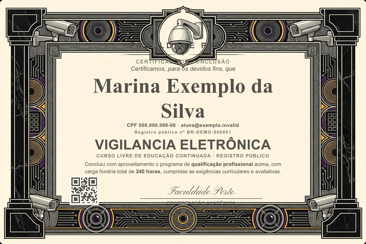 Certificado de Vigilancia Eletrônica