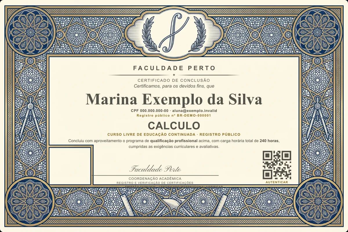 Certificado de Calculo