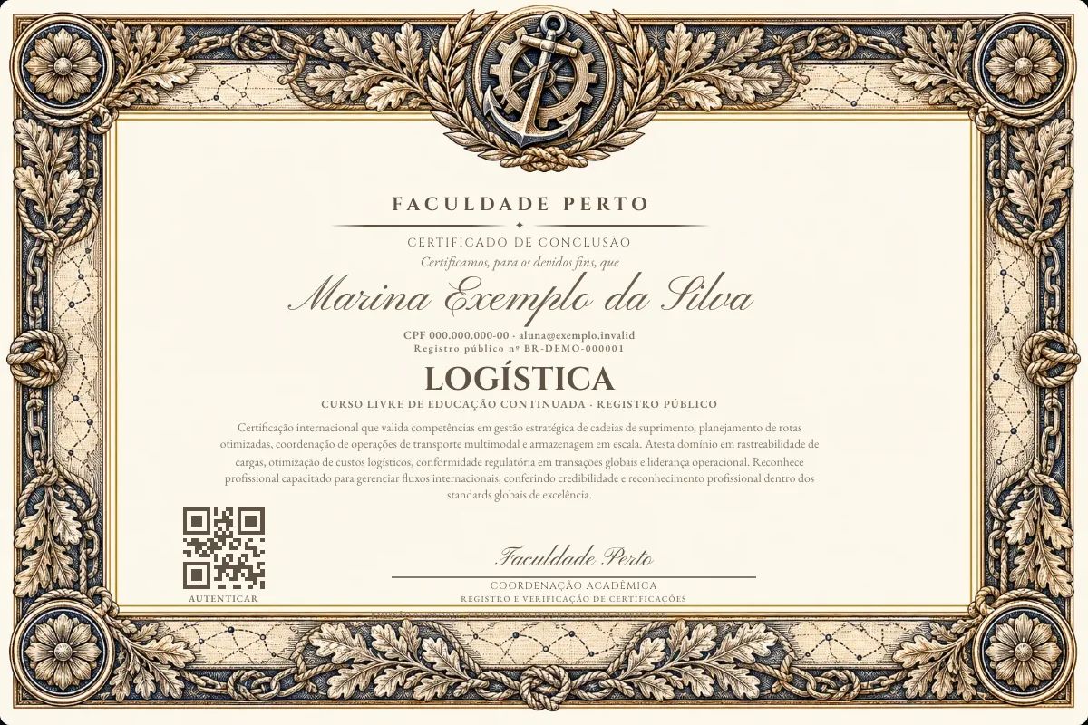 Certificado de Logística