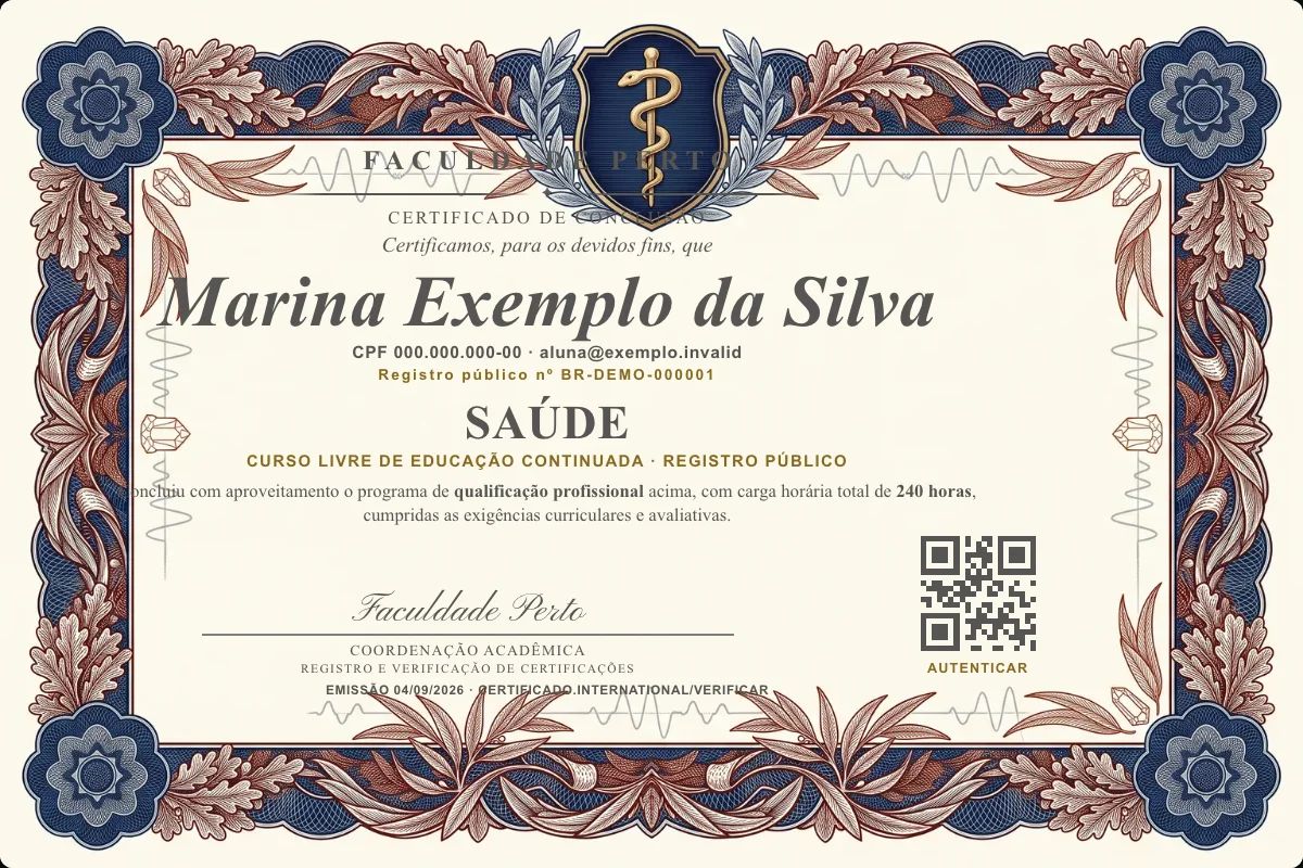 Certificado de Saúde