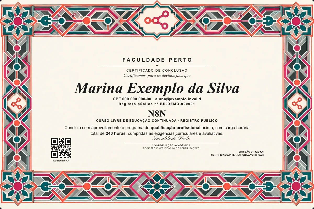 Certificado de N8n