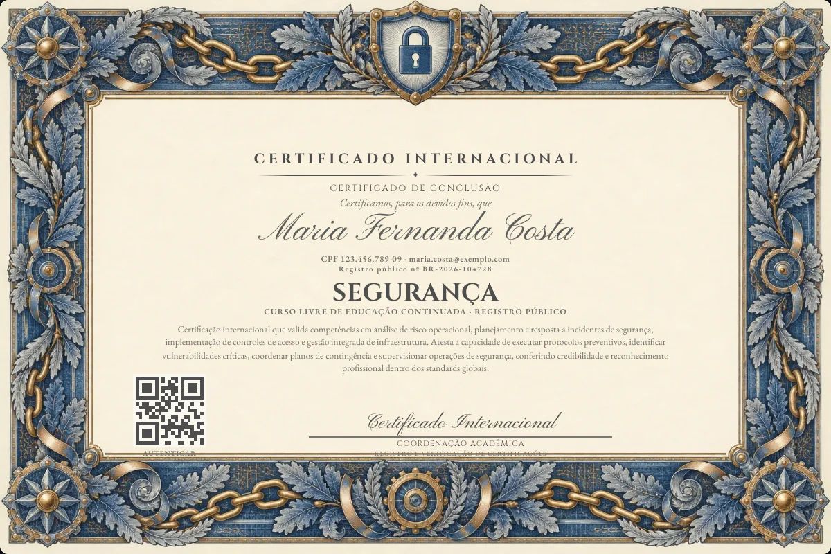 Certificado de Segurança
